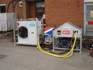 Andrews Specialist Hire Bespoke Chiller & Boiler Solution