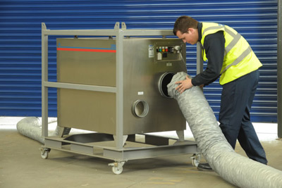 KT1600 desiccant dehumidifier