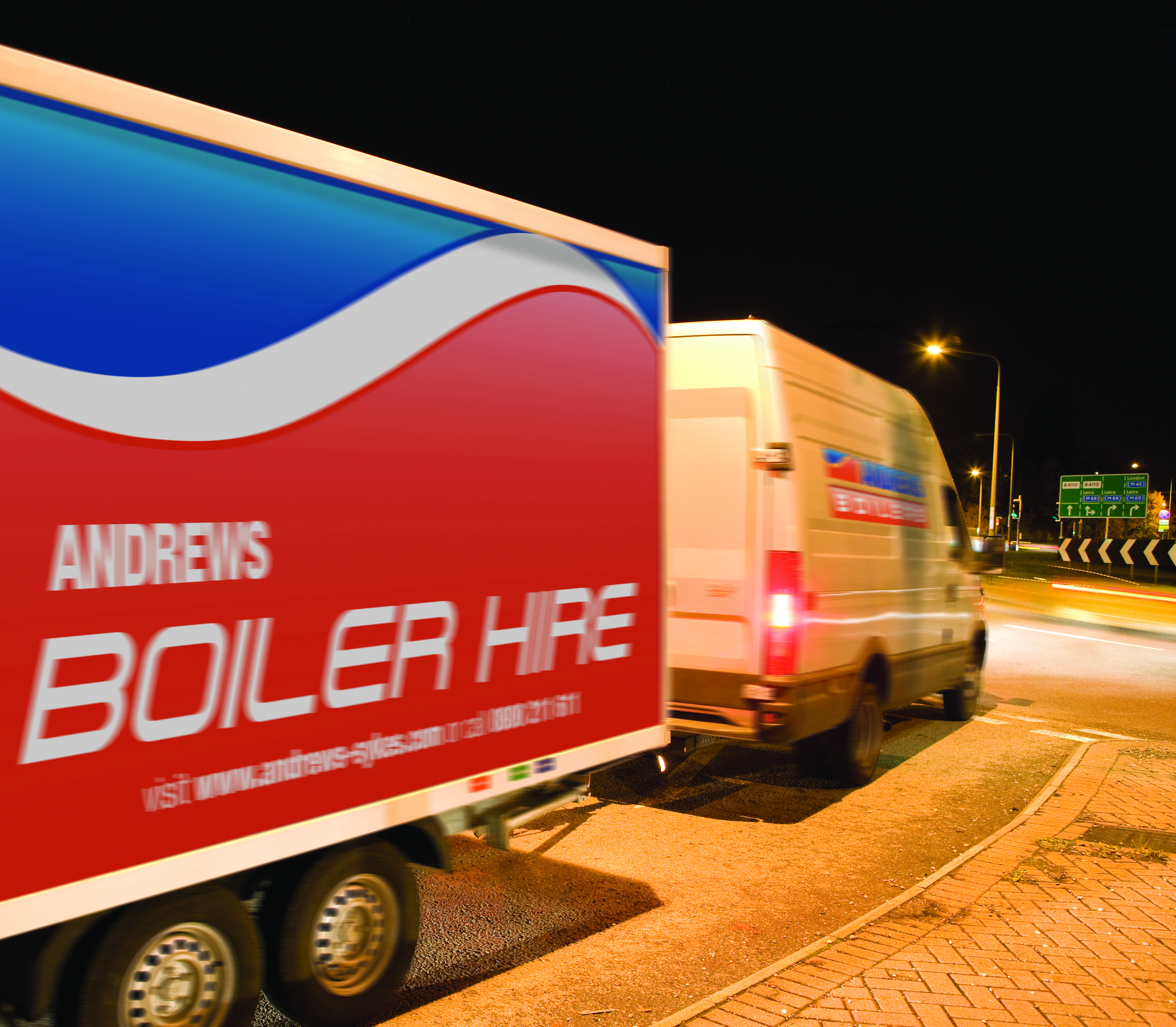 Mobile boiler Andrews Dehumidifier Hire assists flood victims in Somerset