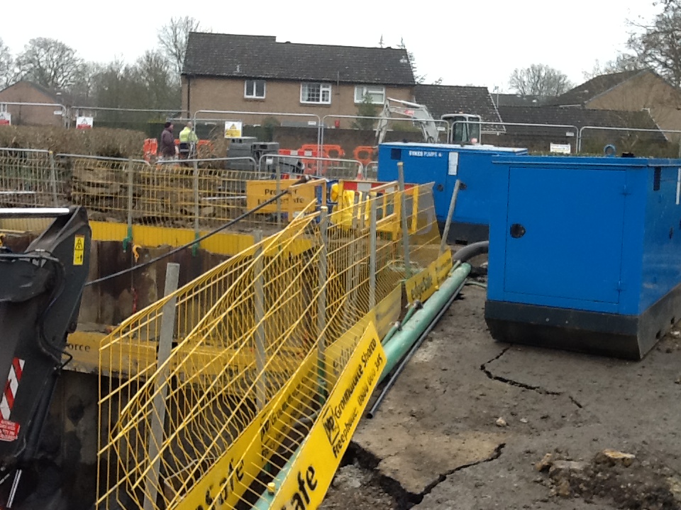 Sykes Pumps Dorset Sykes Pumps assist petrol station construction