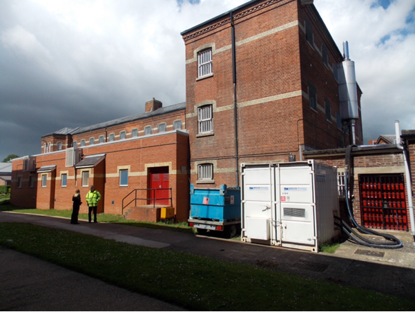 Boiler in prison grounds Andrews Boilers ensure prisoner relocation effort is avoided
