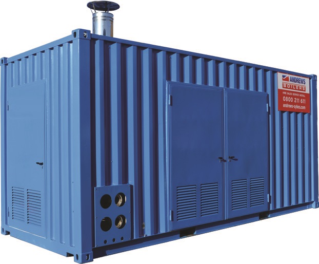 1,500kW boiler Andrews launch largest boiler hire unit yet