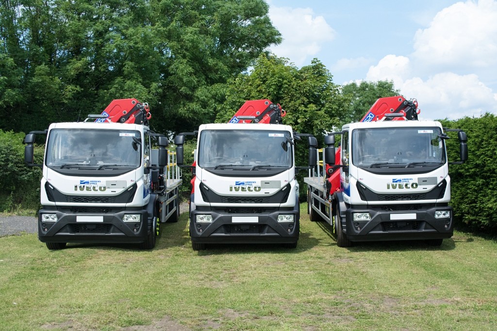 Andrews Sykes unveil new fleet of large goods vehicles