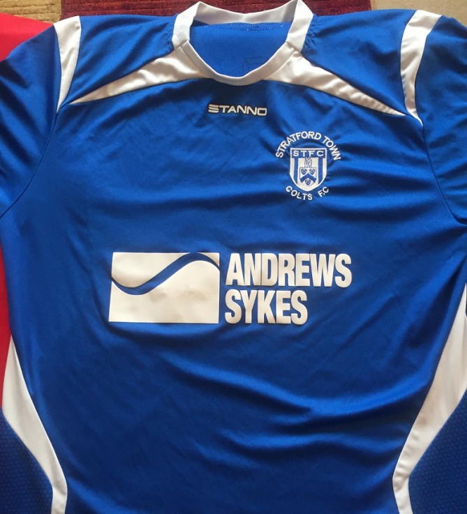 Andrews continue sponsoring league winners Stratford Town Colts