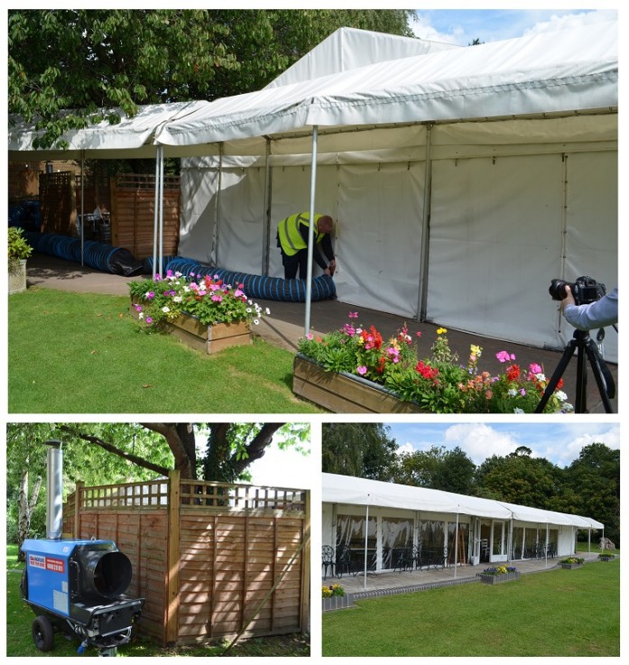Need marquee heating? Leave it to us!