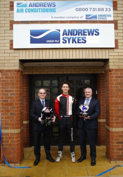 Chris Ingram Gatley Ingram swings by to open Andrews' new Manchester office