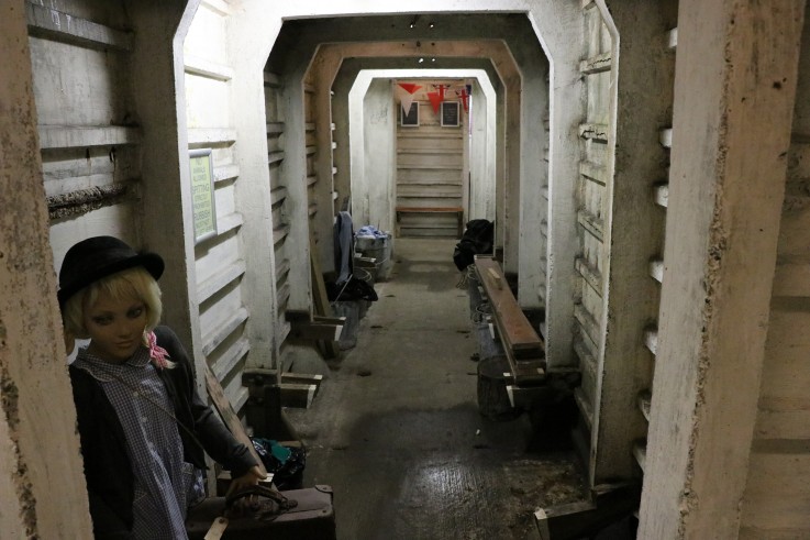 Andrews assists Sussex WWII air raid shelter