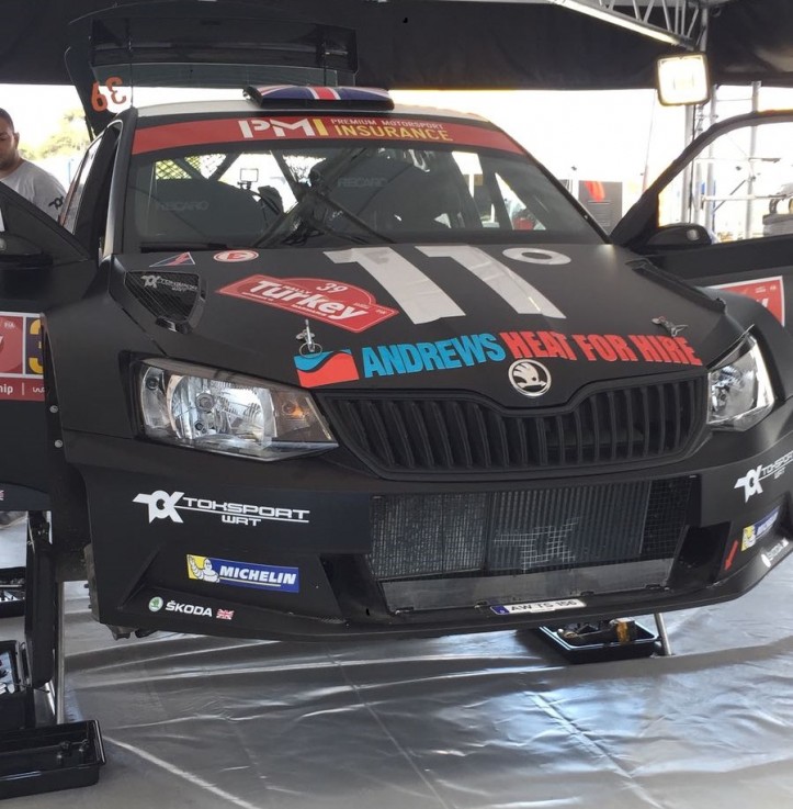 Heat for Hire Rally Turkey Ingram makes FIA World Rally Championship debut in Turkey
