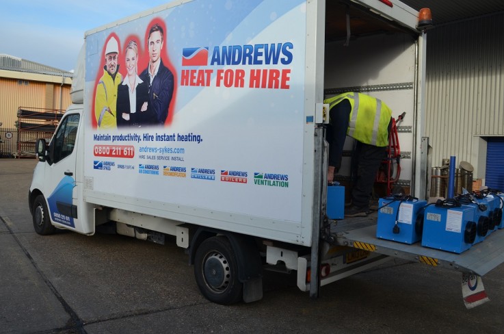 heaters for hire How can companies protect themselves against winter conditions?