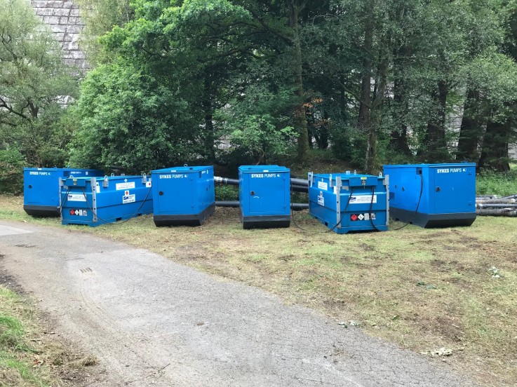 Pump hire helps salmon manufacturers maintain output