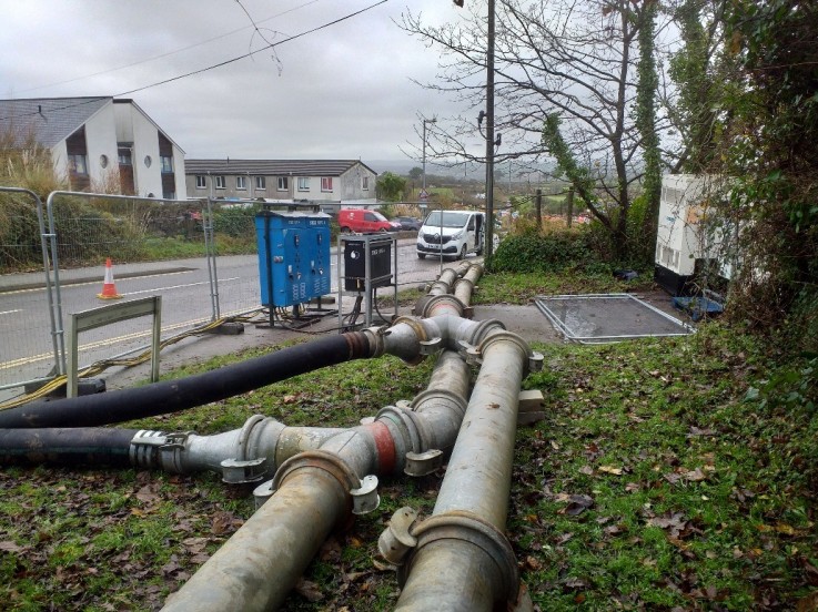 Sewer renovation prompts Sykes Pumps to assist South West Water