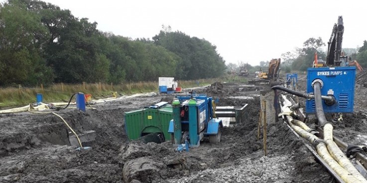 20190912_142601 sml Sykes Pumps provides dewatering solution for water main project