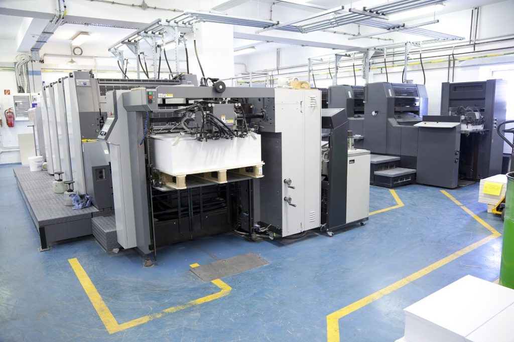 Humidifier hire helps maintain production at printworks