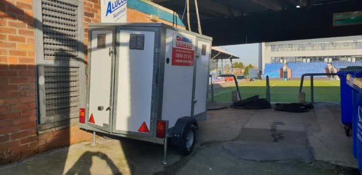 Andrews' Rapid Response Boiler saves local football club