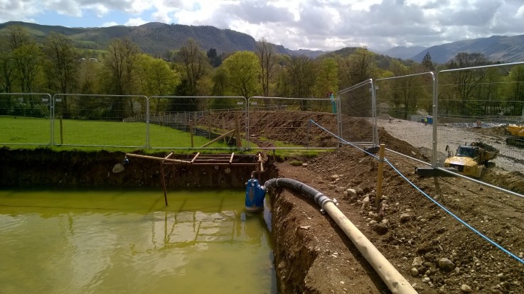 Sykes Pumps aids Cumbria pipeline installation