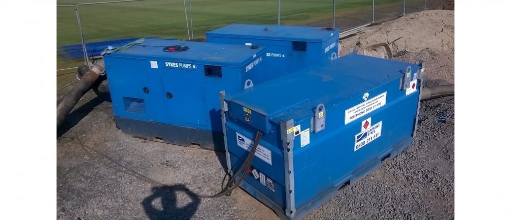 Sykes provides pump hire solutions as key sectors battle through lockdown