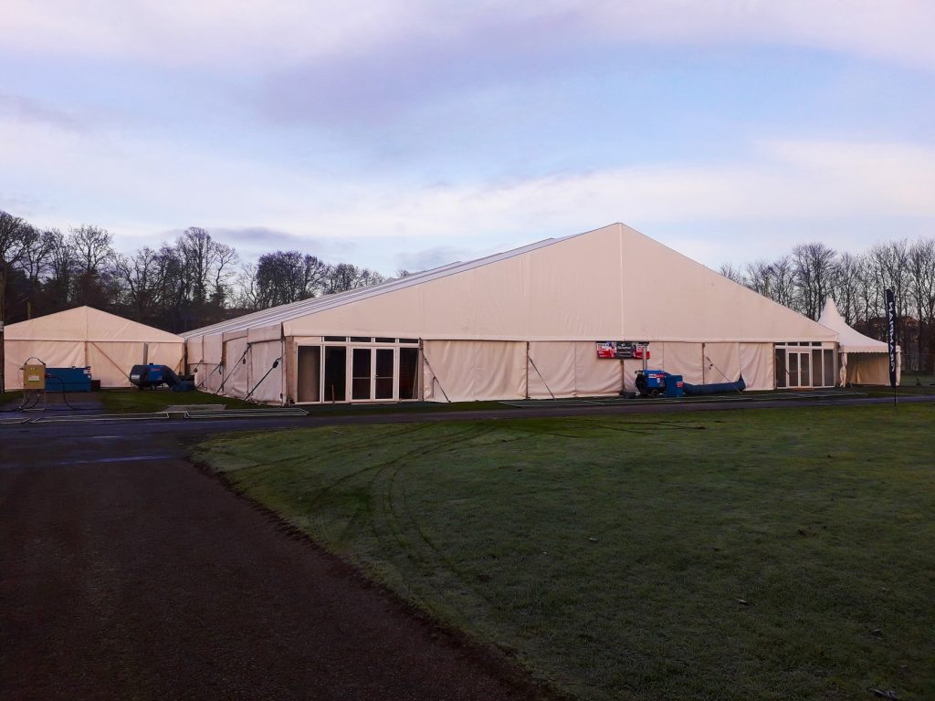 Andrews provides temporary heating for COVID-19 test centres across Europe