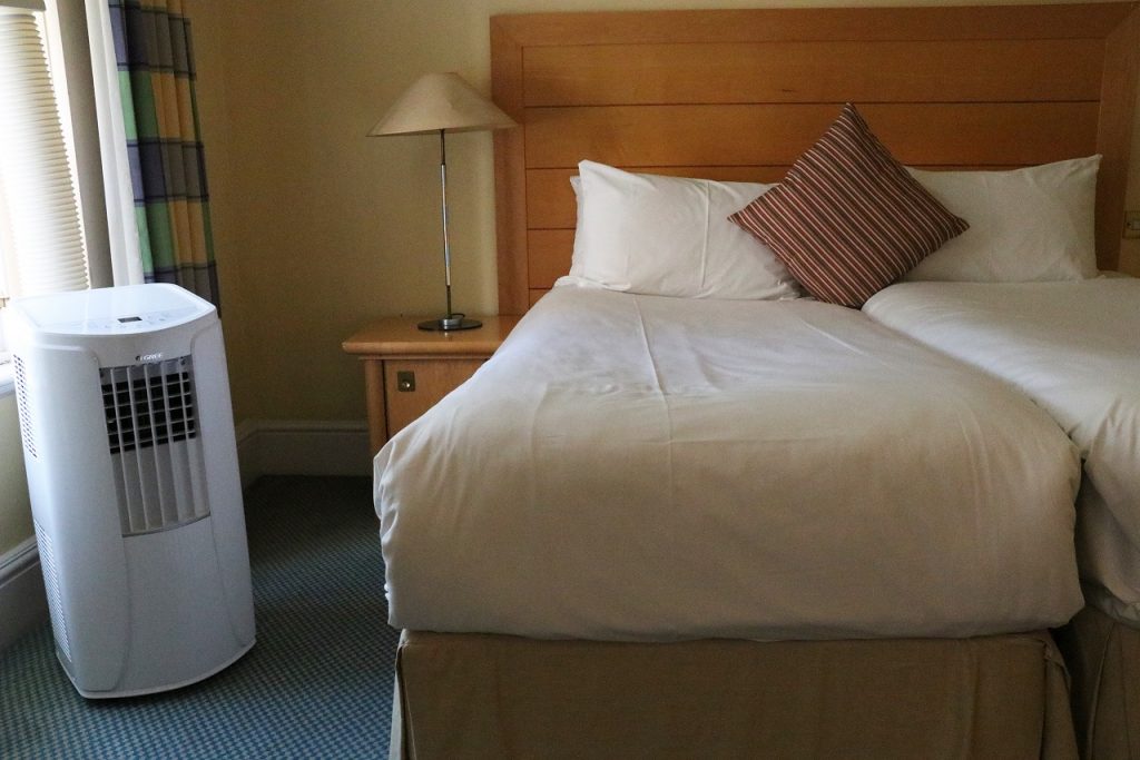 Designated quarantine hotel hires air conditioning as chiller replacement