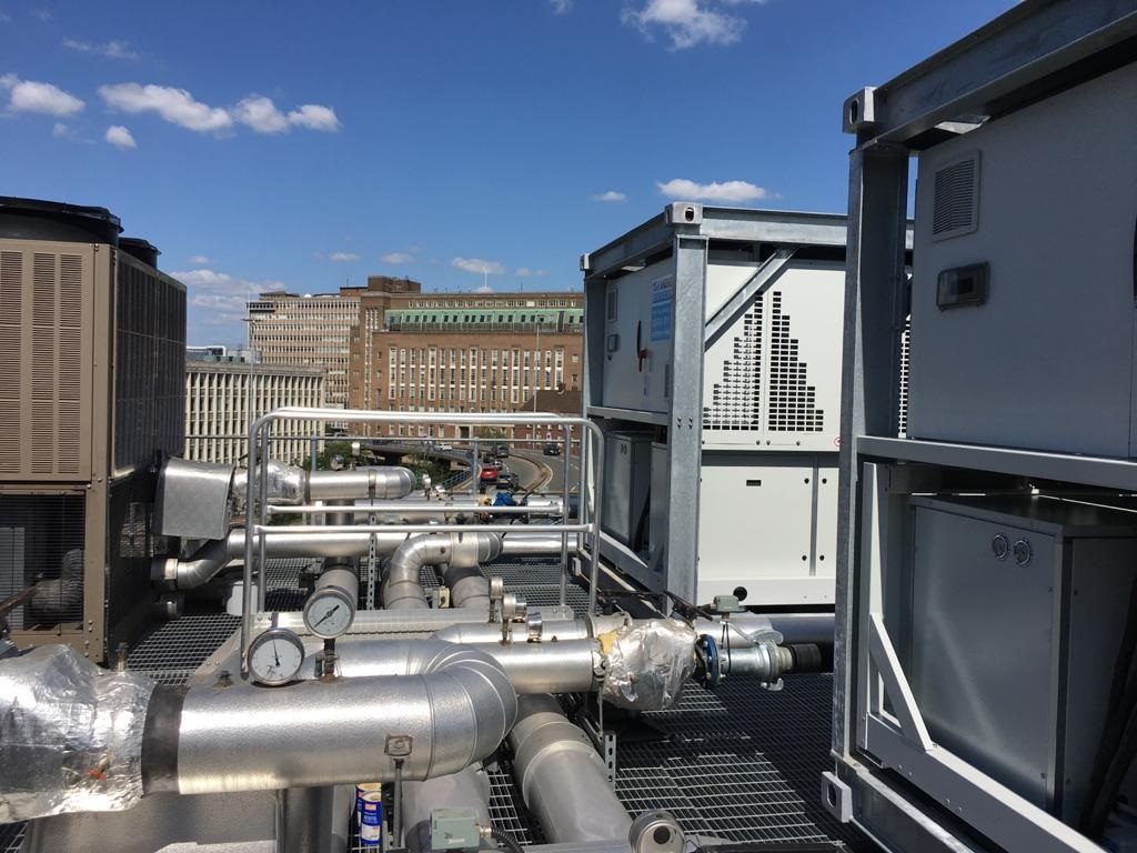 Andrews scales dizzy heights with hospital chiller hire