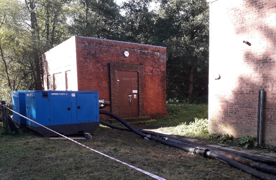 Multi-pump solution aids repair works at sewage treatment facility