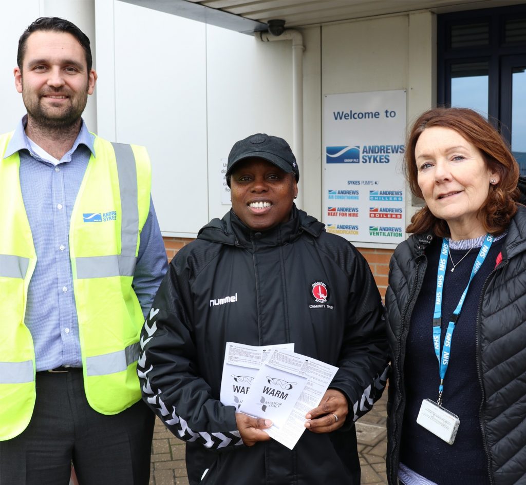 Andrews teams up with CACT to execute Stay Warm, Stay Safe programme