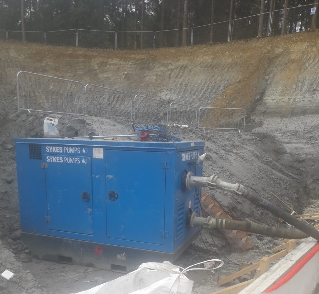 Groundwater removal paves the way for luxury spa