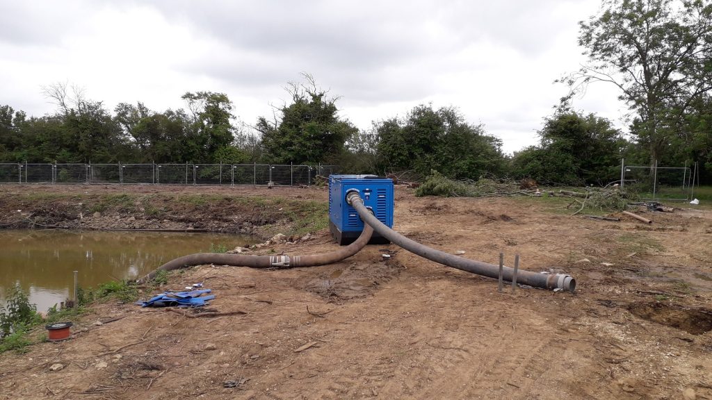Sykes' dewatering expertise opens the door to residential development in Somerset