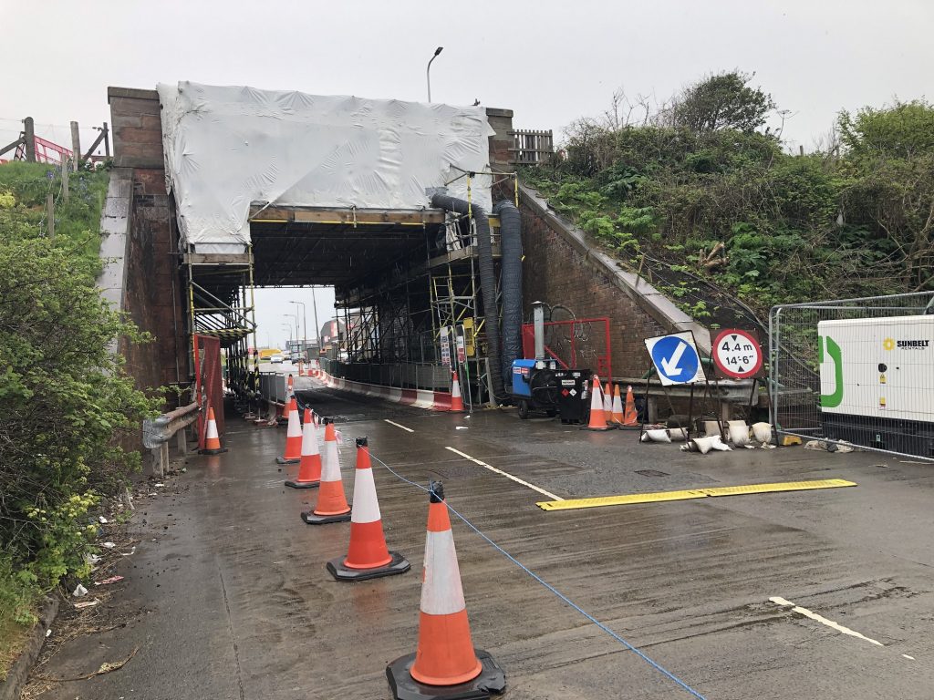 Heater hire enables swift completion of Scottish bridge repairs