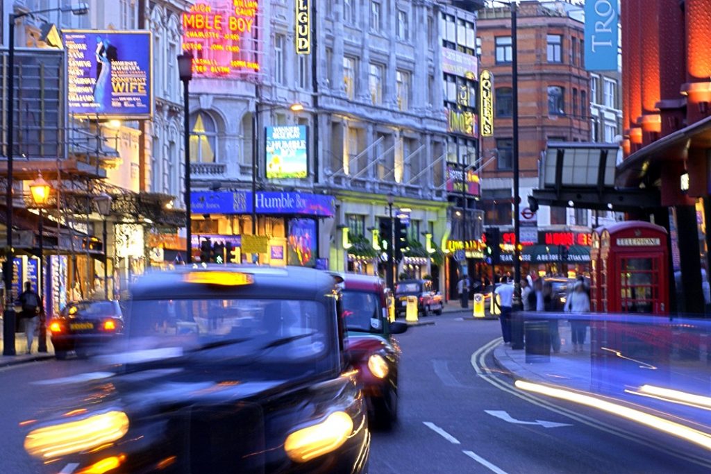 Andrews takes centre stage at London's Shaftesbury Avenue!