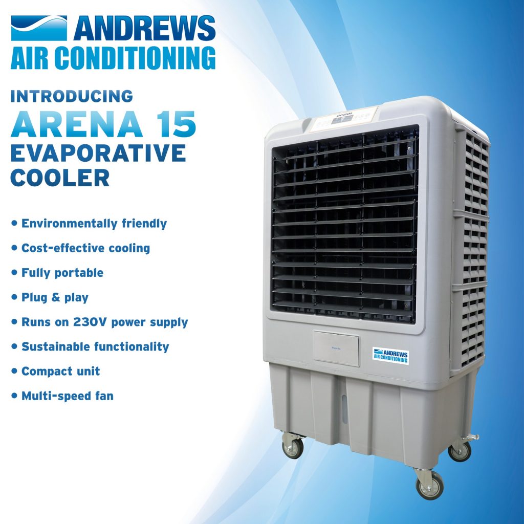 Practical cooling, economical functionality and zero emissions: meet the Arena 15!