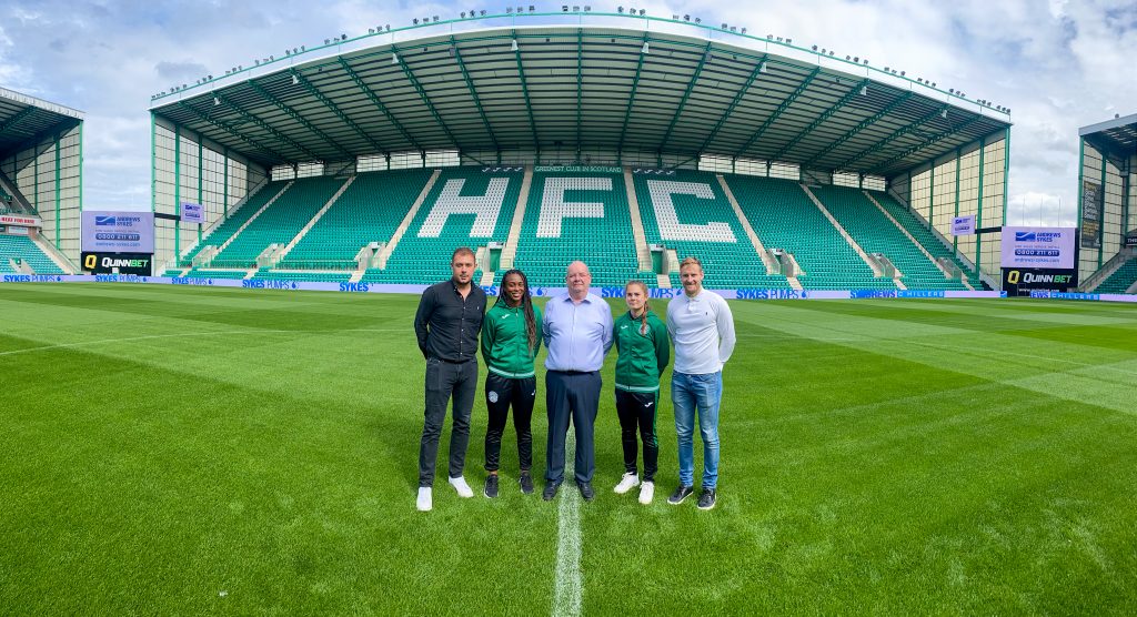 Andrews Sykes commits to two-year Principal Partnership agreement with Hibernian FC