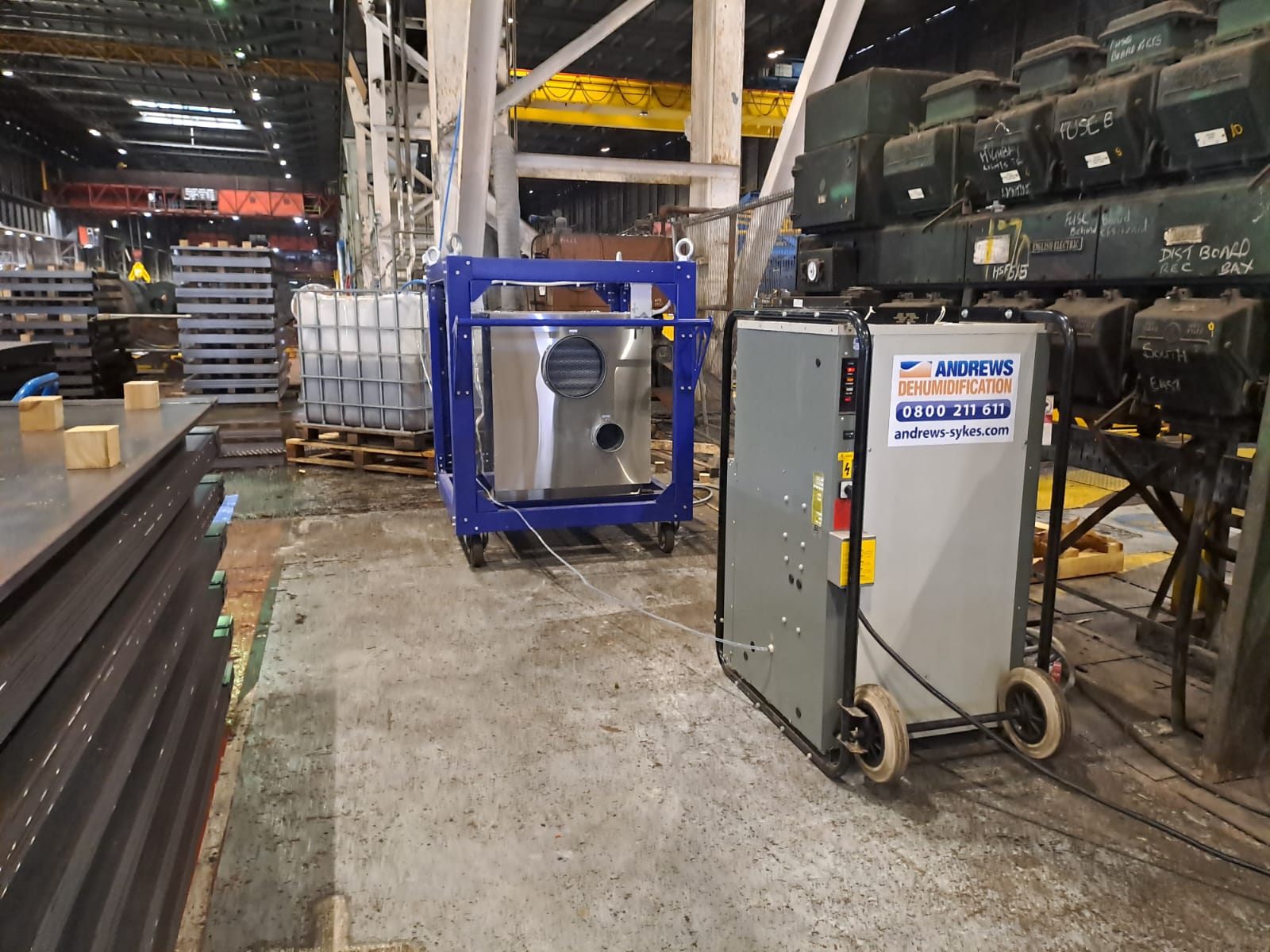 Metal manufacturer protects steel consignment and saves money in the process!