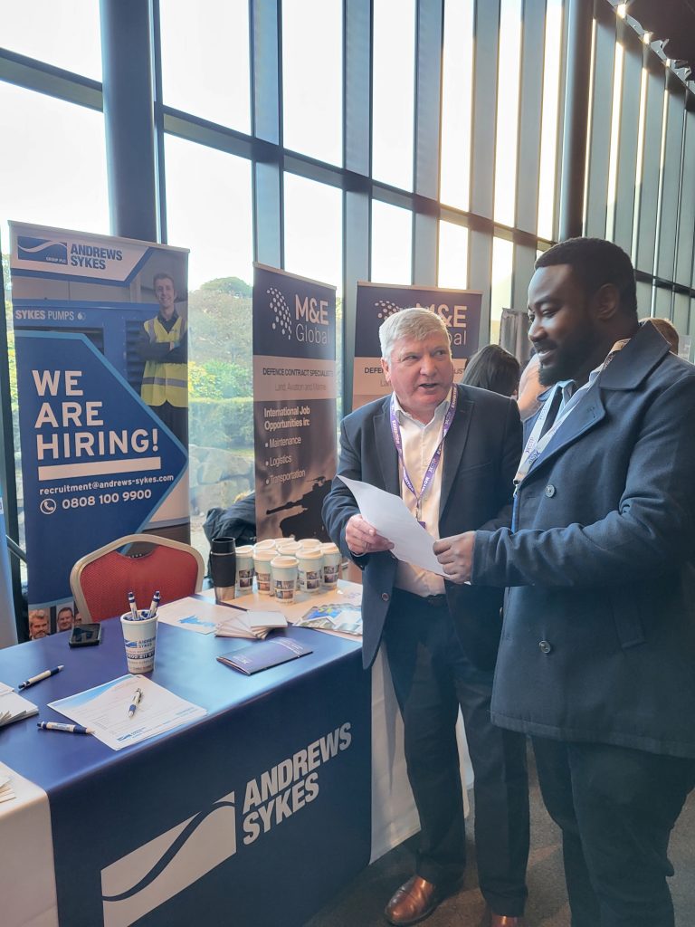 Andrews Sykes attends CTP Employment Fair in Telford