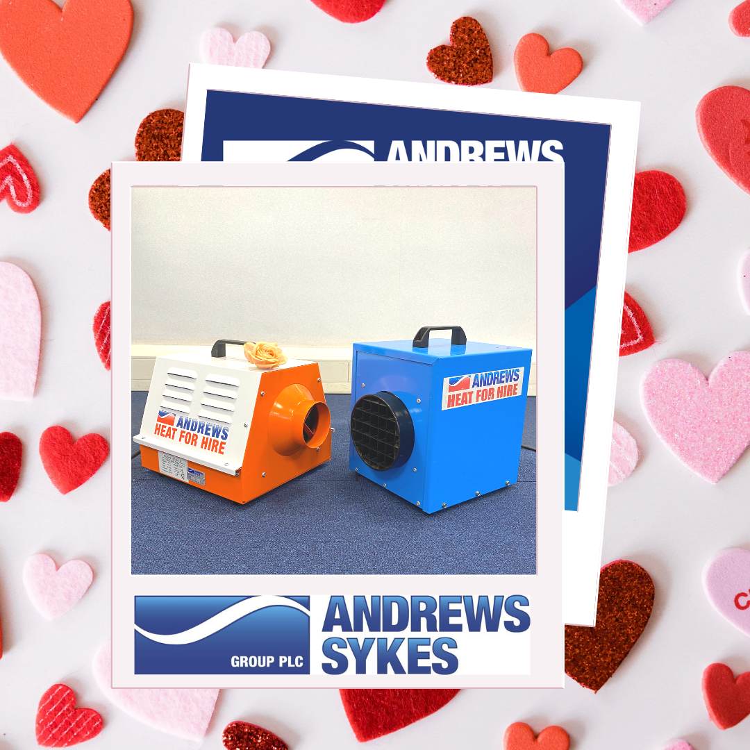 Five “date” ideas for you to take your temporary heating unit this Valentine’s Day