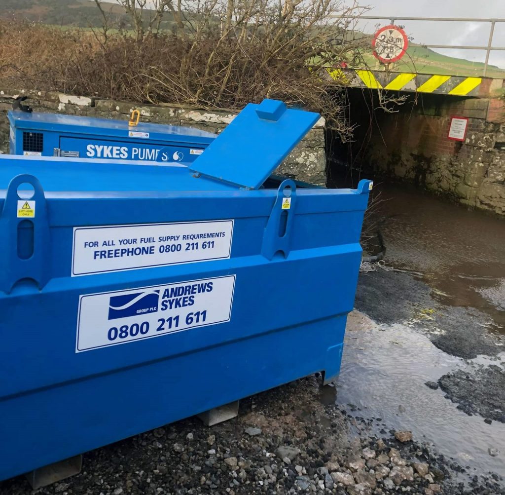 Draining the obstacles: Sykes Pumps clears the way following underpass flood