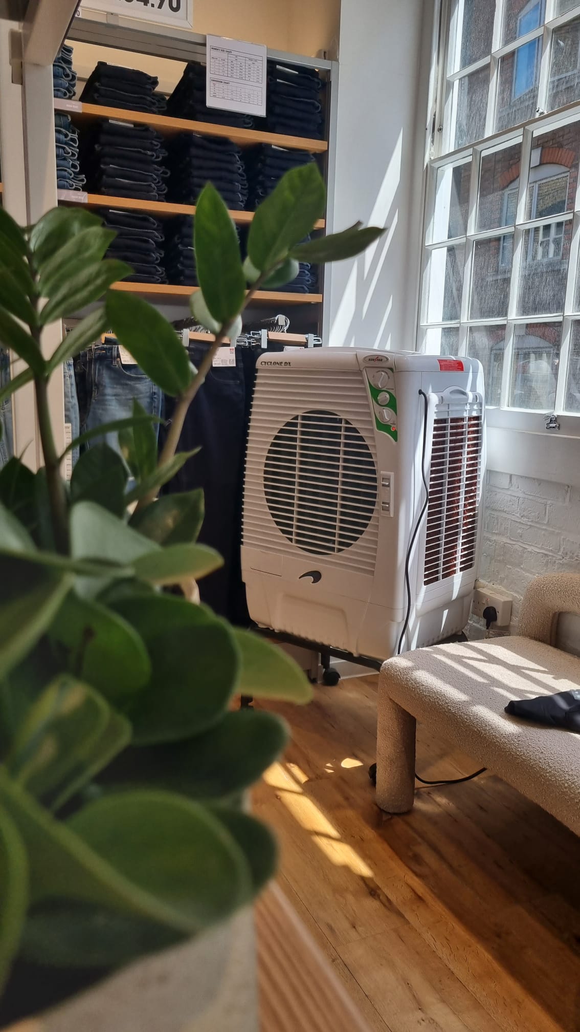 Fashionably fresh: High-end shopping a breeze thanks to our evaporative coolers
