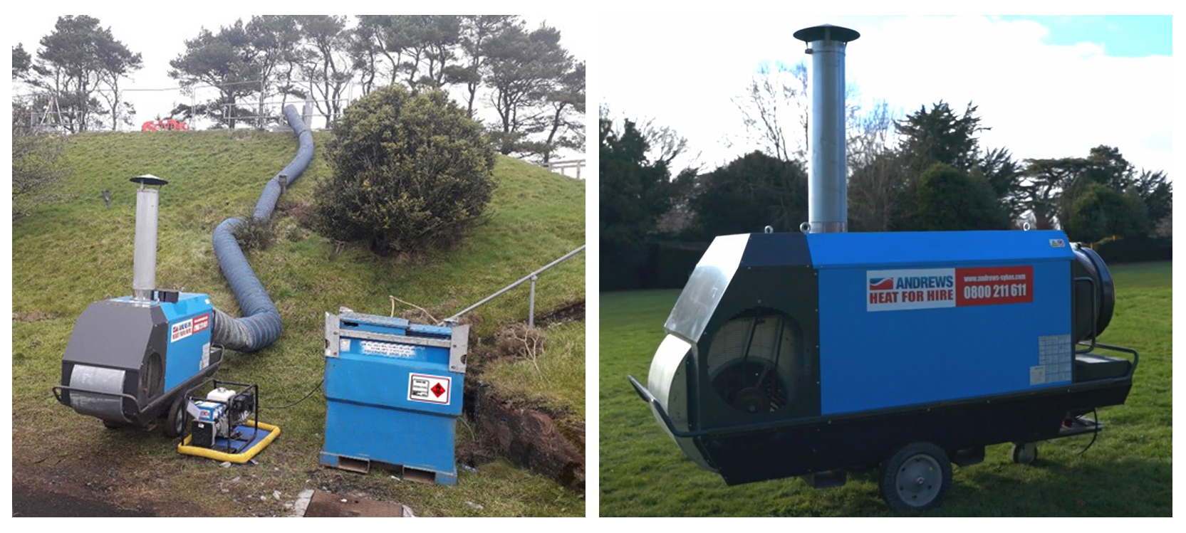 Andrews provides tailored solution for underground tank drying application