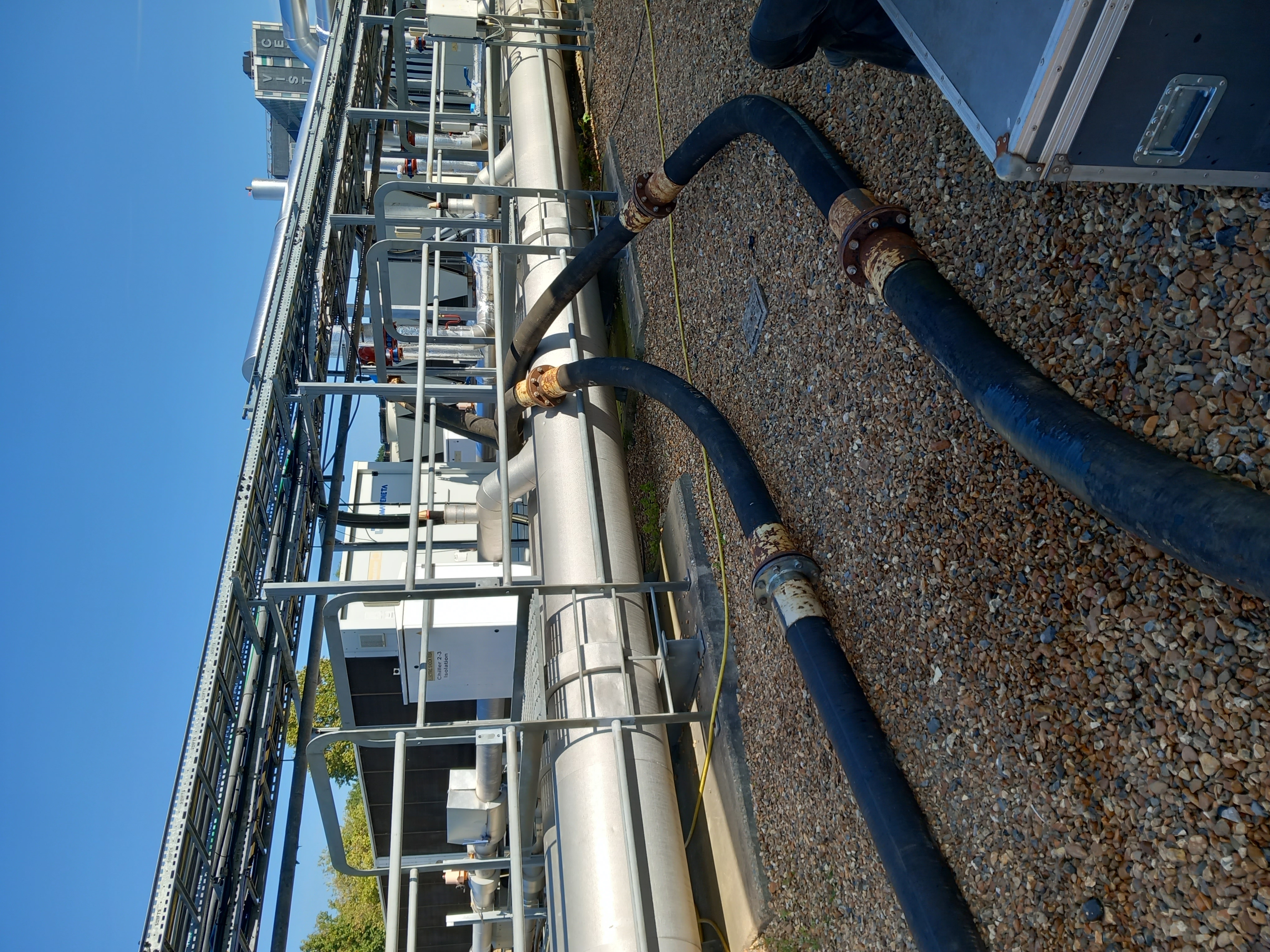 Sky-high pipework standards maintained at Heathrow Airport