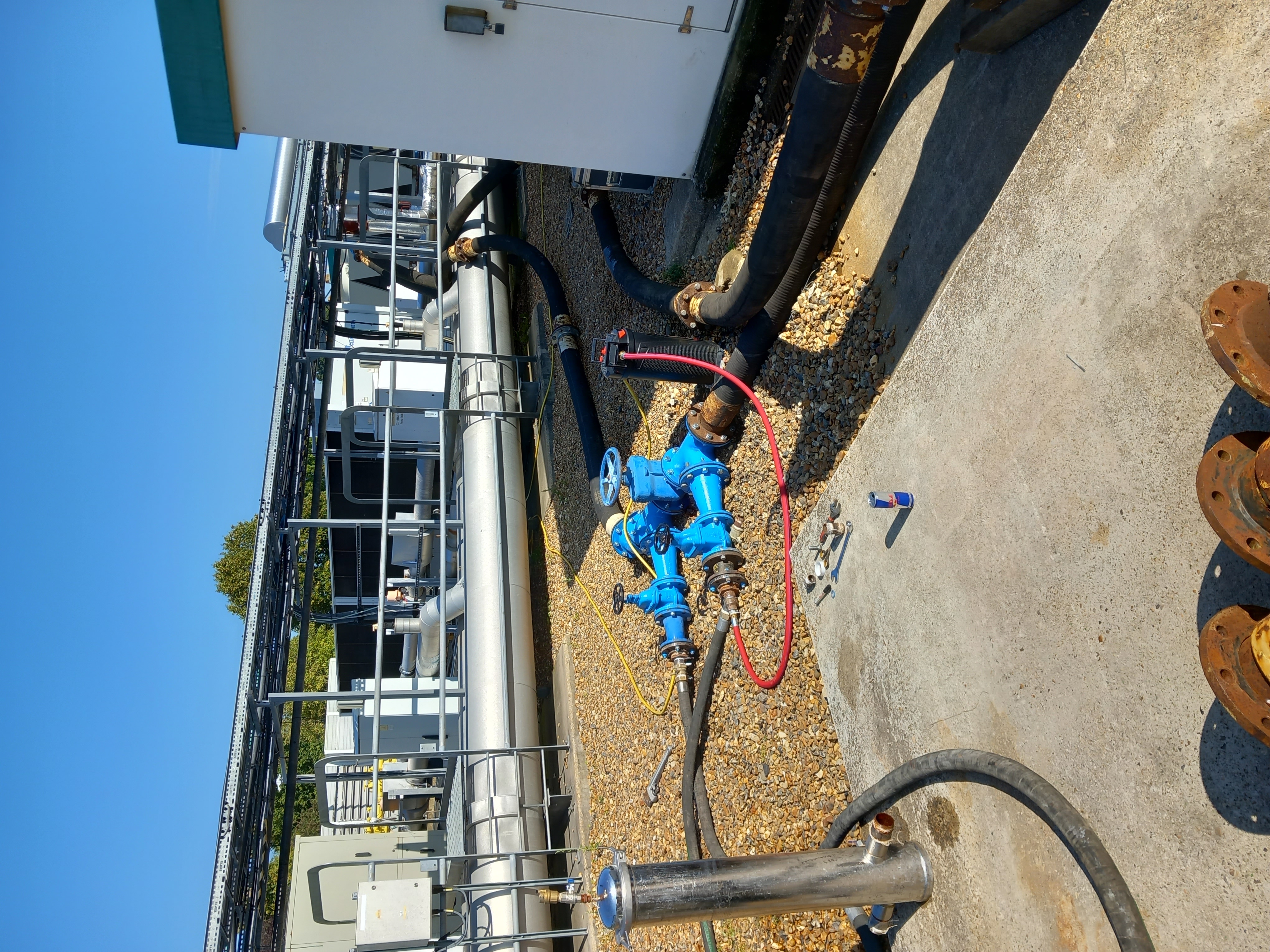 Sky-high pipework standards maintained at Heathrow Airport