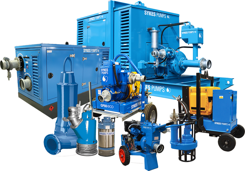 Wide range of sykes pumps