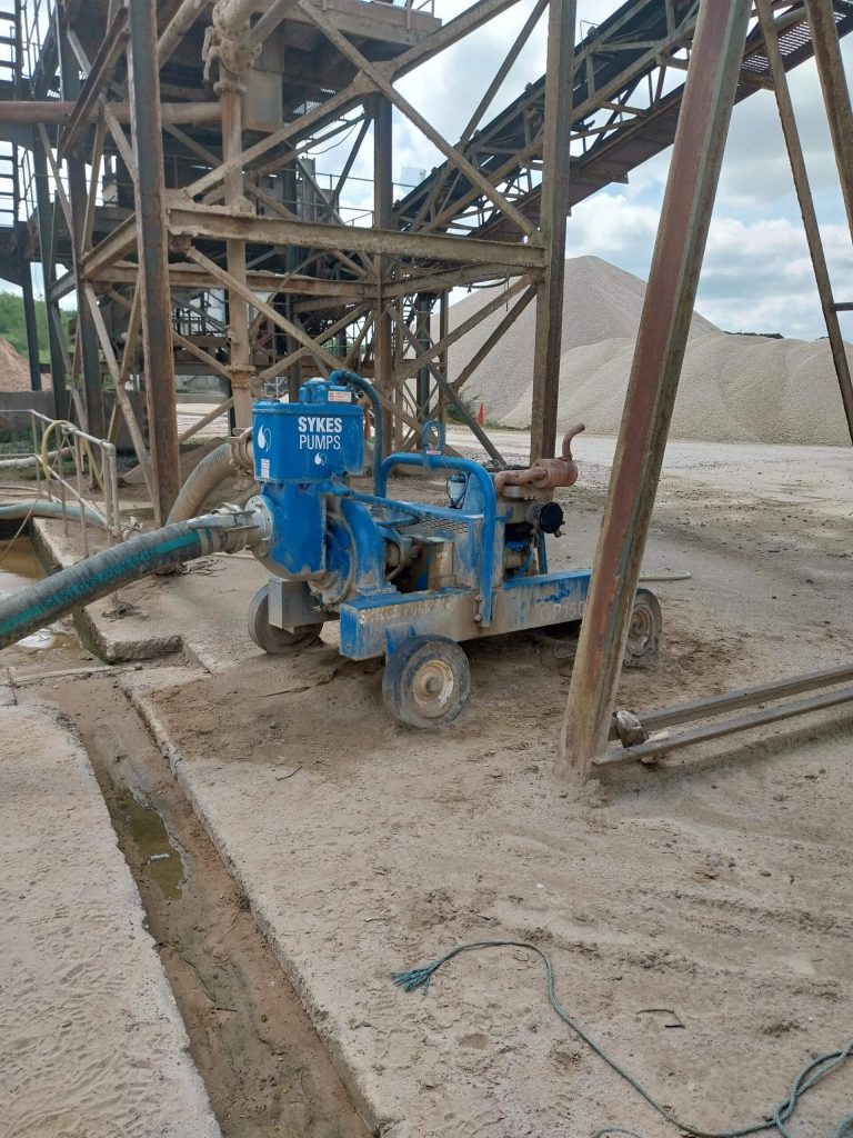 Putting pumps to the test at a local quarry