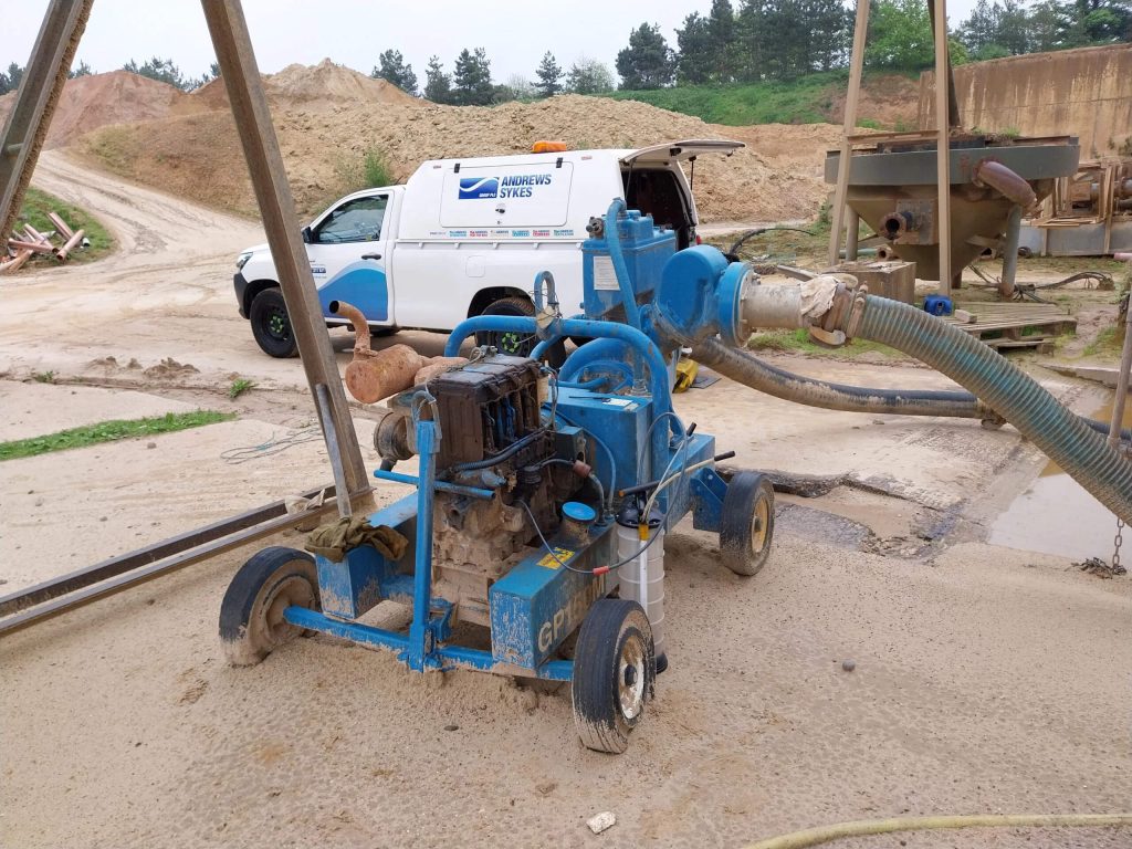Putting pumps to the test at a local quarry