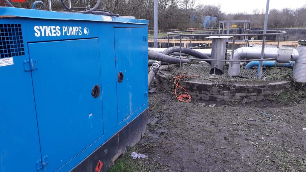 Sykes Pumps delivers seamless drainage solutions on site
