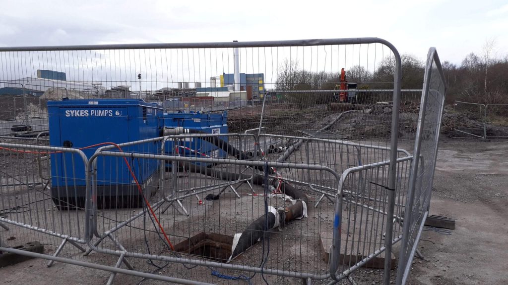 Sykes Pumps delivers seamless drainage solutions on site