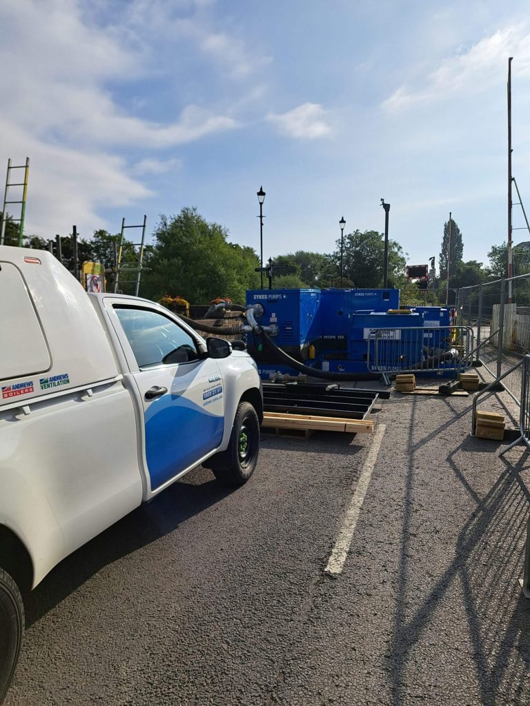 Sykes Pumps to the rescue: a pipe dream come true