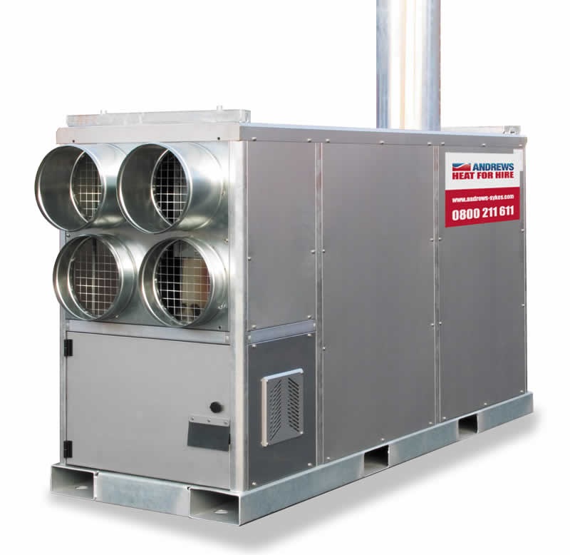High-capacity heaters hire