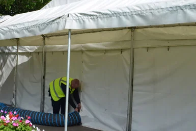 Heater hire for outdoor events