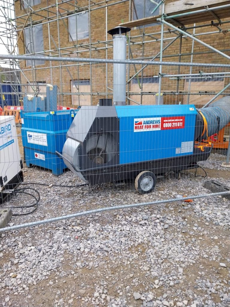 Drying out damp: Andrews Sykes keeps housing project on track