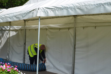 Heating Solutions for Events & Exhibitions