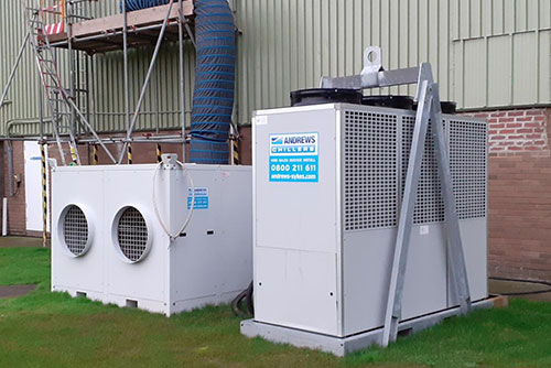 Sector we serve construction chillers